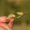 Warm Gold Toned Brass Bracelet