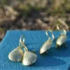 Solid Teardrop Hoop Earrings