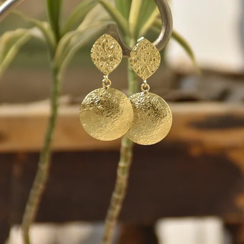 Gold Plated Statement Piece