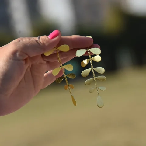 Handcrated Leaves Earrings