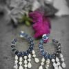 Sapphire & Diamond Earrings - Image 3
