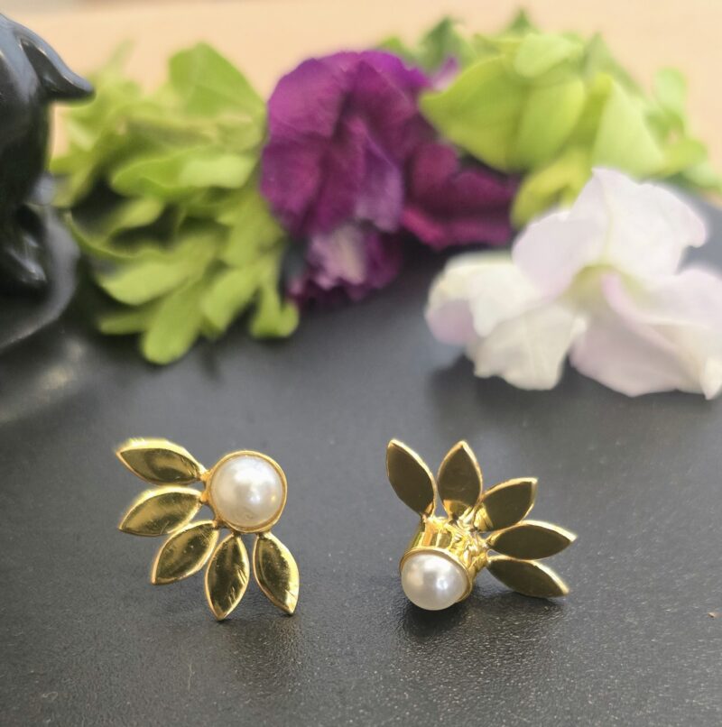 Pearl Patel Bloom Studs - Image 2