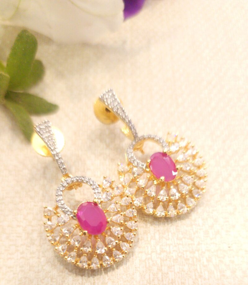Pink Cz Classic Tops - Image 2